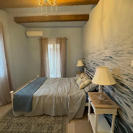 Carmen's 1st Floor With Floor Sea View And Roof Terrace- Apartment Lákones